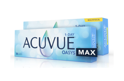 Новинка: контактные линзы Acuvue Oasys Max 1-Day