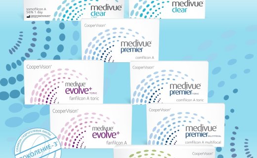 Контактные линзы Medivue уже в продаже!